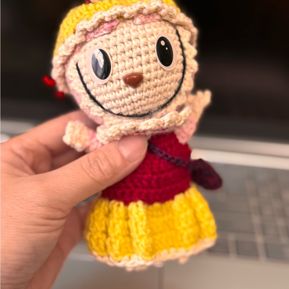 Handmade Crochet Labubu